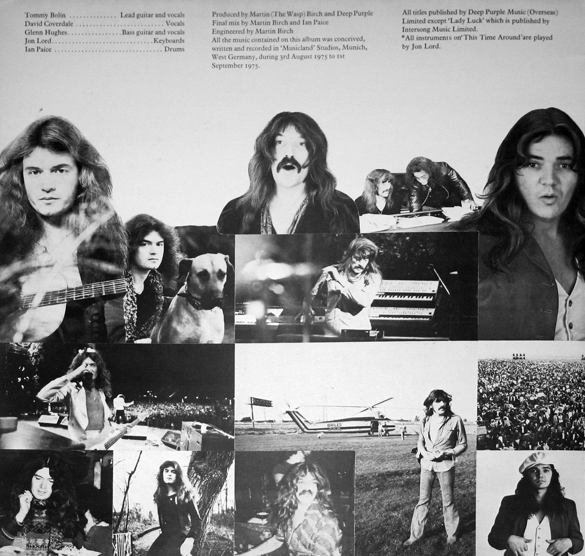 High Resolution #3 Photo DEEP PURPLE Come Taste The Band France 